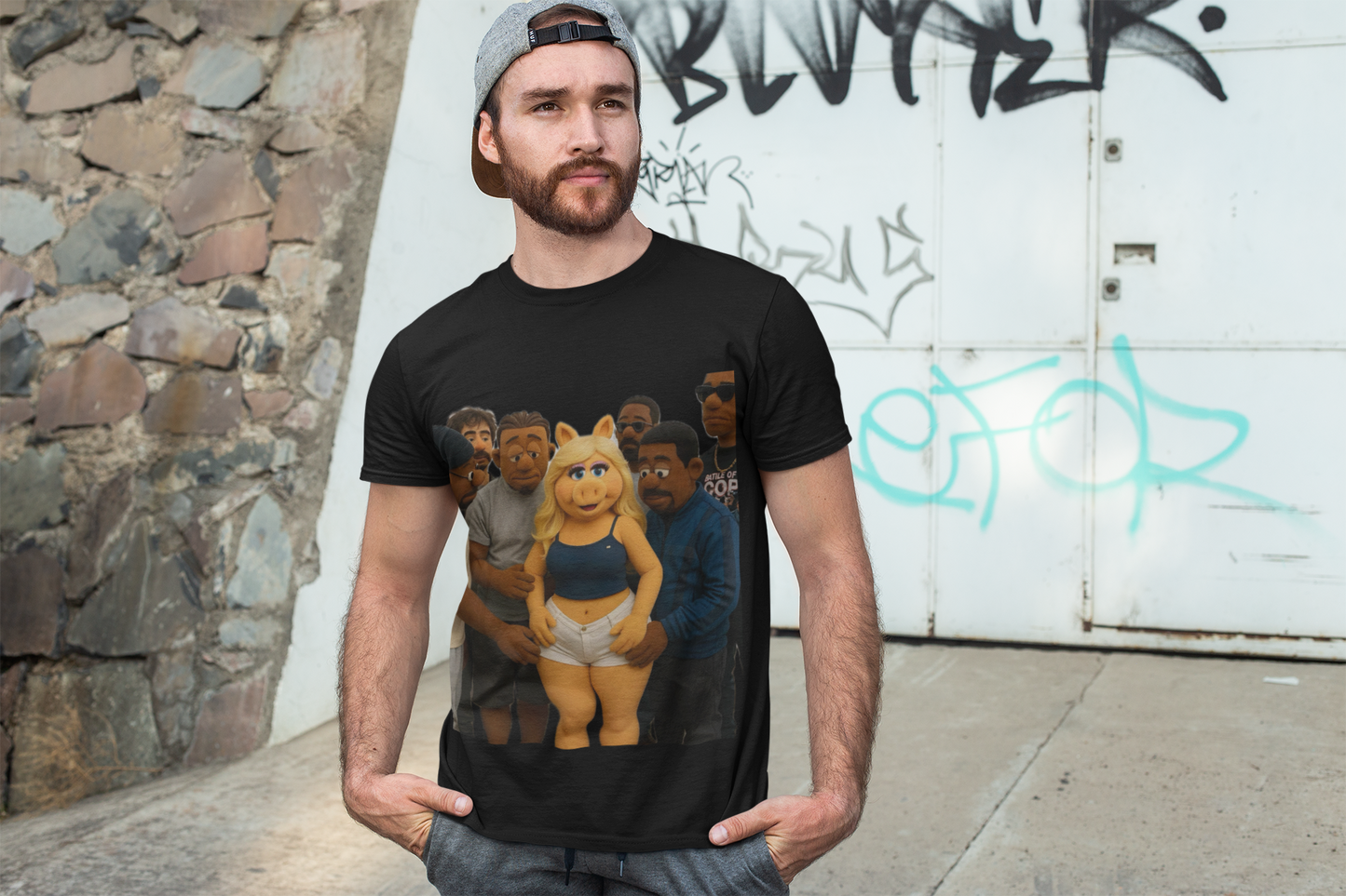 “Miss Piggy’s Wild Episode” Tee – NSFW Puppet Energy