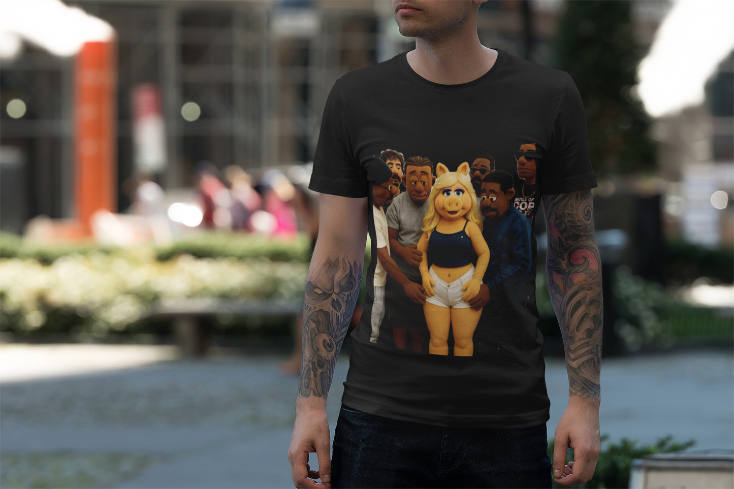 “Miss Piggy’s Wild Episode” Tee – NSFW Puppet Energy